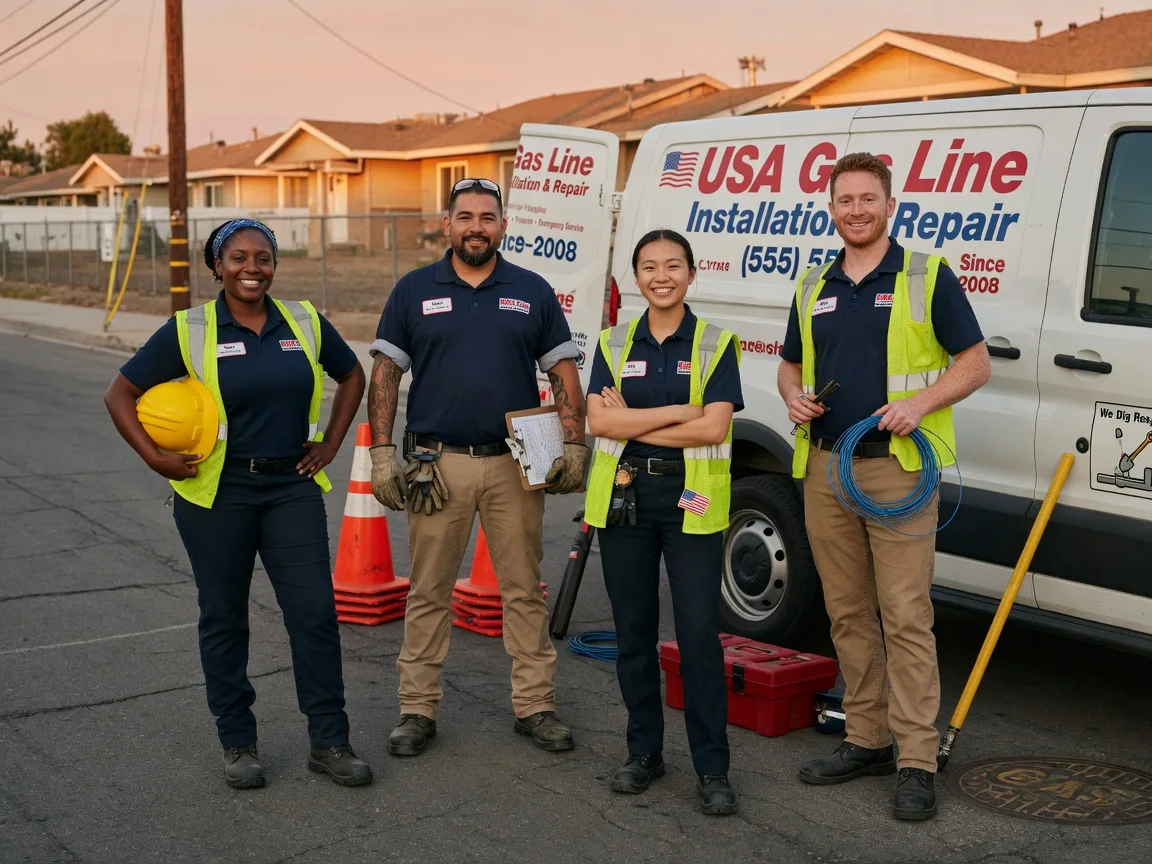 Gas Line Installation company in Huron, TN